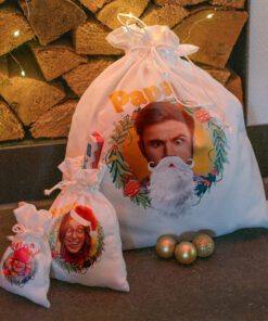 Alternative view of Snørepose for gaver 9 x 14 cm