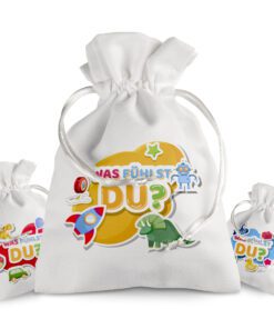 Snørepose for gaver 9 x 14 cm