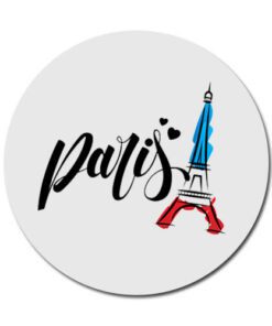 Rund Glassbrikke 10 x 10